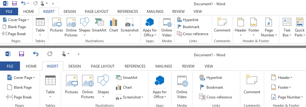 Word Workspace - Microsoft Word 2013 Basics - ULibraries Research
