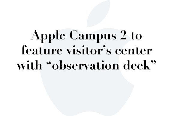 apple campus deck