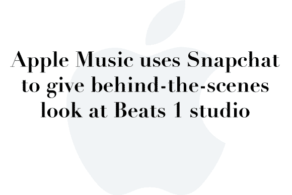 beats 1 snapchat