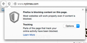 firefox tracking protection enabled