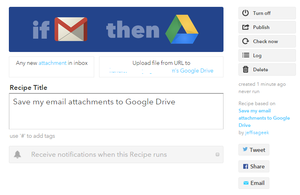 ifttt google drive