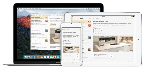 ios 9 notes primary