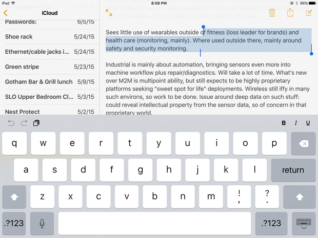 How to Create a Checklist in Apple's Notes App on iPhone and iPad -  MacRumors