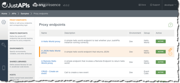 JustAPIs step1