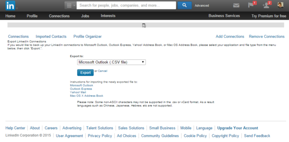 linkedincsv