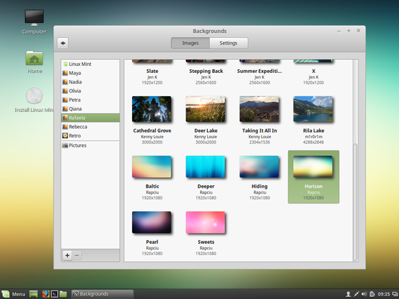 linux mint cinnamon backgrounds