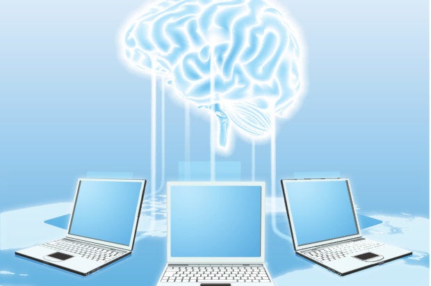 machine learning laptops brain connection