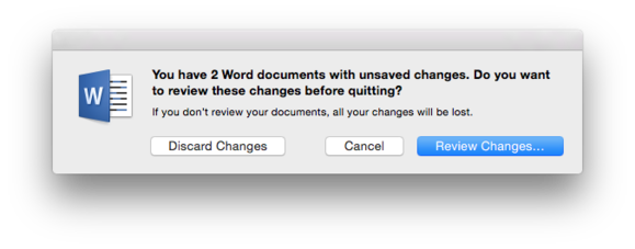 Microsoft Word 2016 Mac Autosave