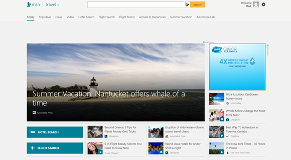 msn travel