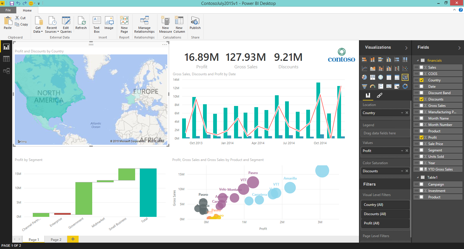 Microsoft's Power BI visualization service will be generally available ...