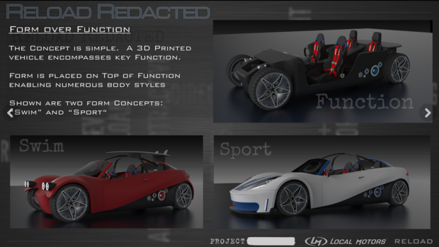 Local Motors 3D printed car