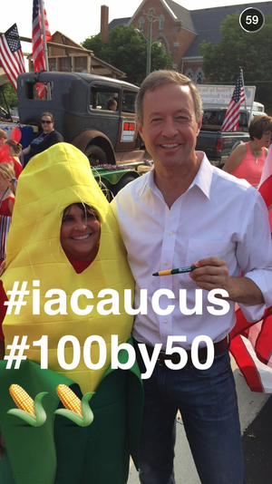 snapchat presidential election martin omalley2