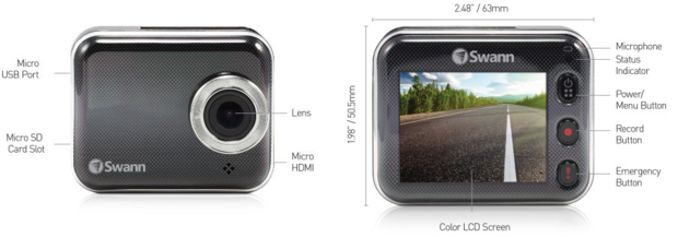 swann driveeye cam features