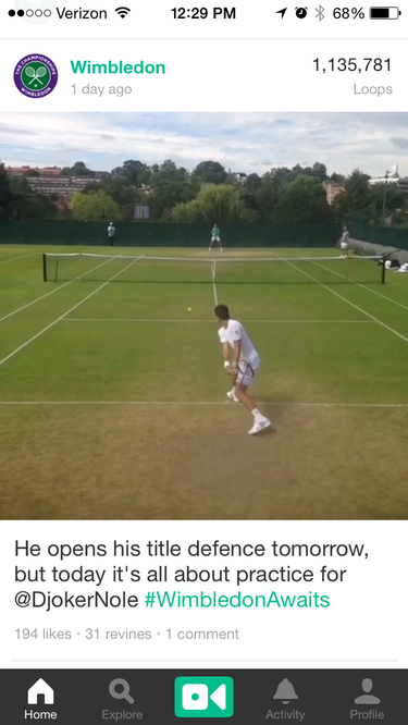 wimbledon vine video
