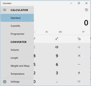 windows 10 calculator