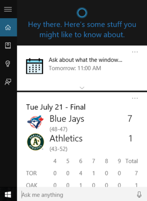 windows 10 cortana overview