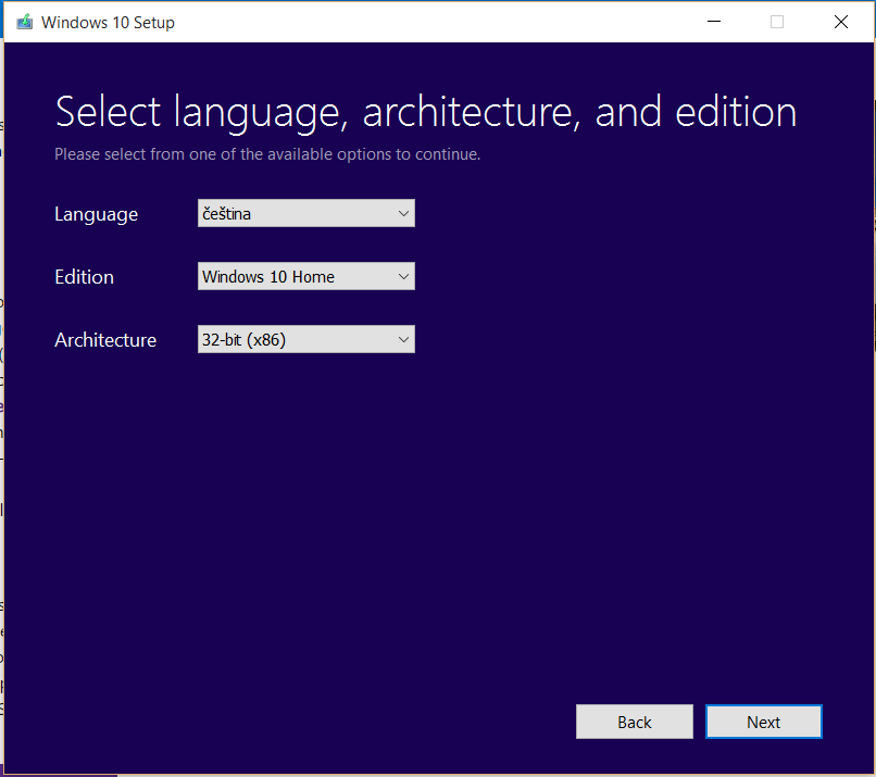 Unite instal the new for windows