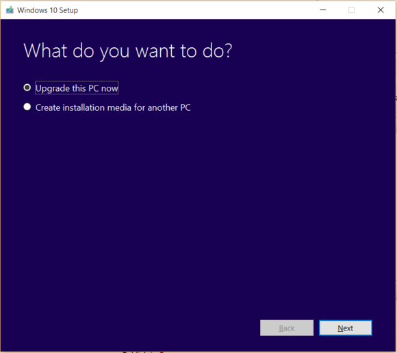 windows 10 upgrade tool