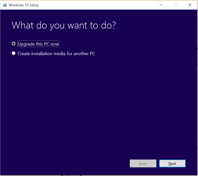 windows 8 to windows 10 upgrade tool