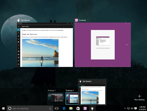 windows 10 virtual desktops