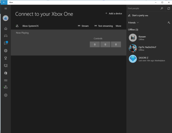 windows 10 xbox app connect to xbox one