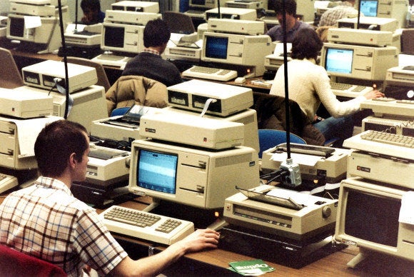 9 awesome photos of school computer labs from the 1980s | PCWorld