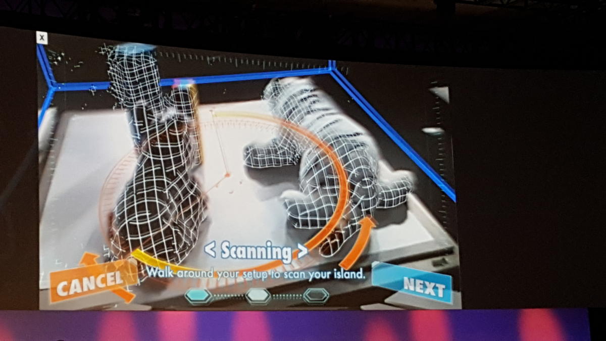 Lego RealSense camera game