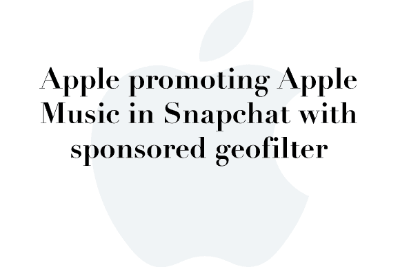 apple music snapchat