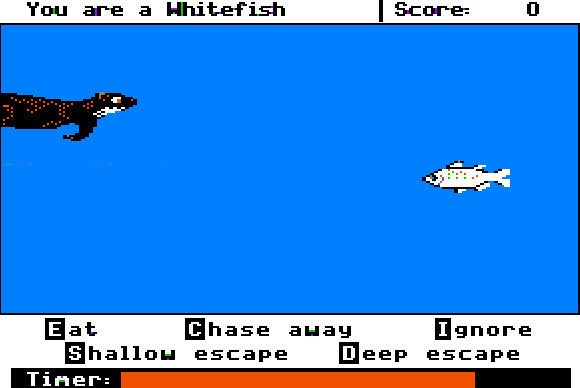 Bumble Games (1983) by The Learning Company MS-DOS game