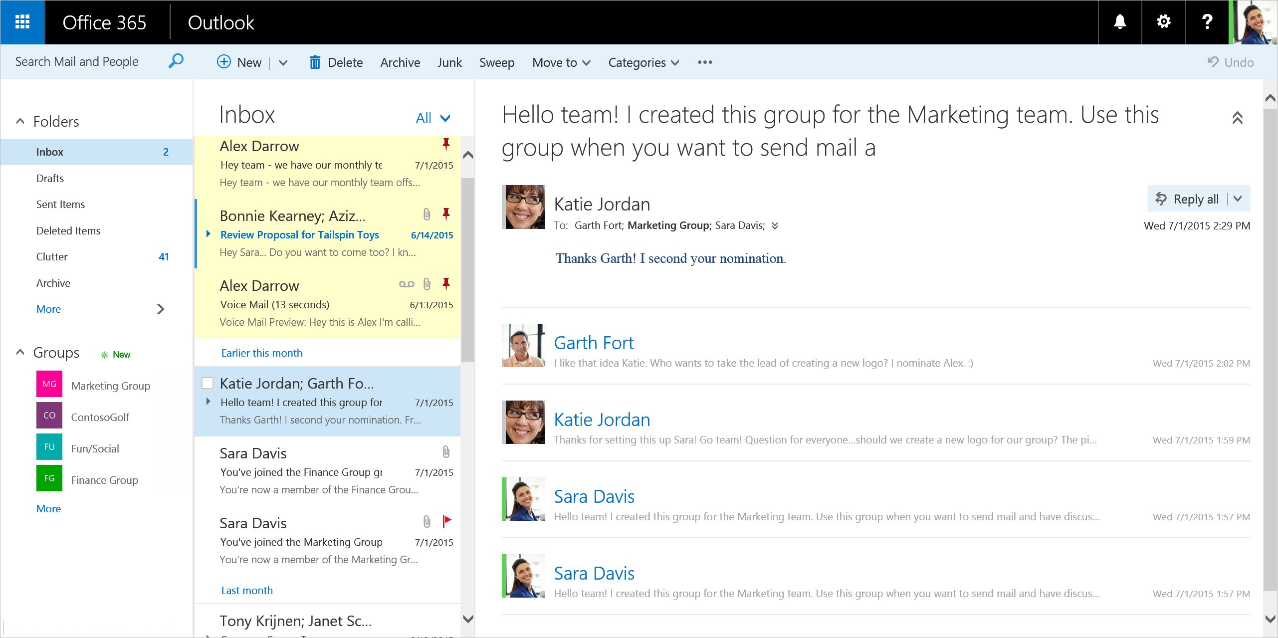 outlook office 365