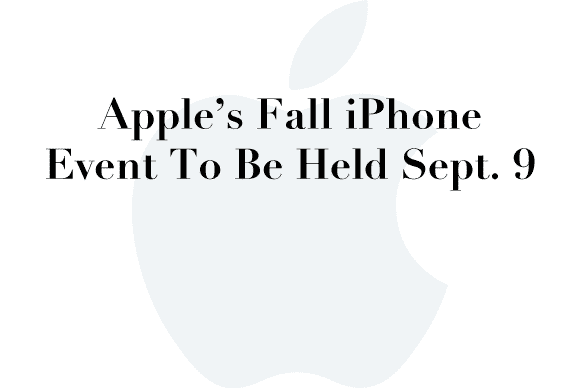 fall iphone event