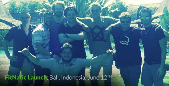 FitNatic team in Bali