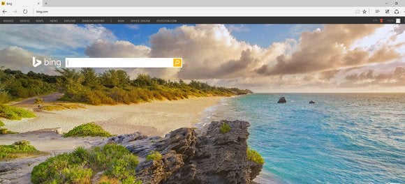 how to get rid of bing on microsoft edge