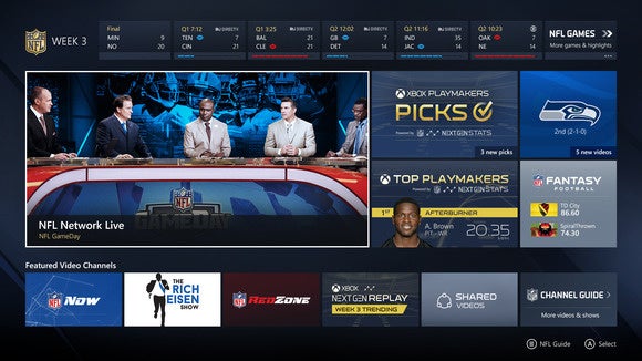 Microsoft's new NFL app is ready for kickoff
