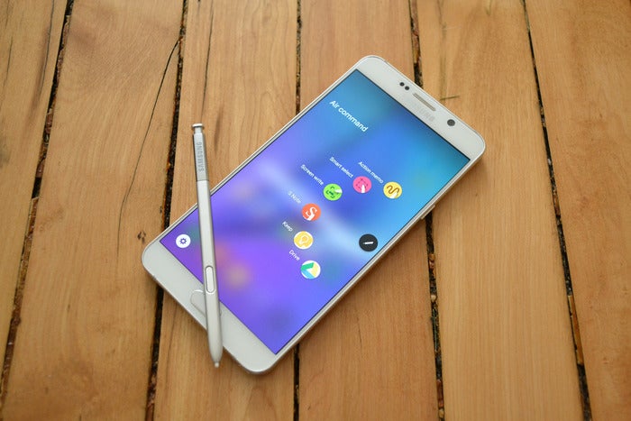 how to use air command on note 5