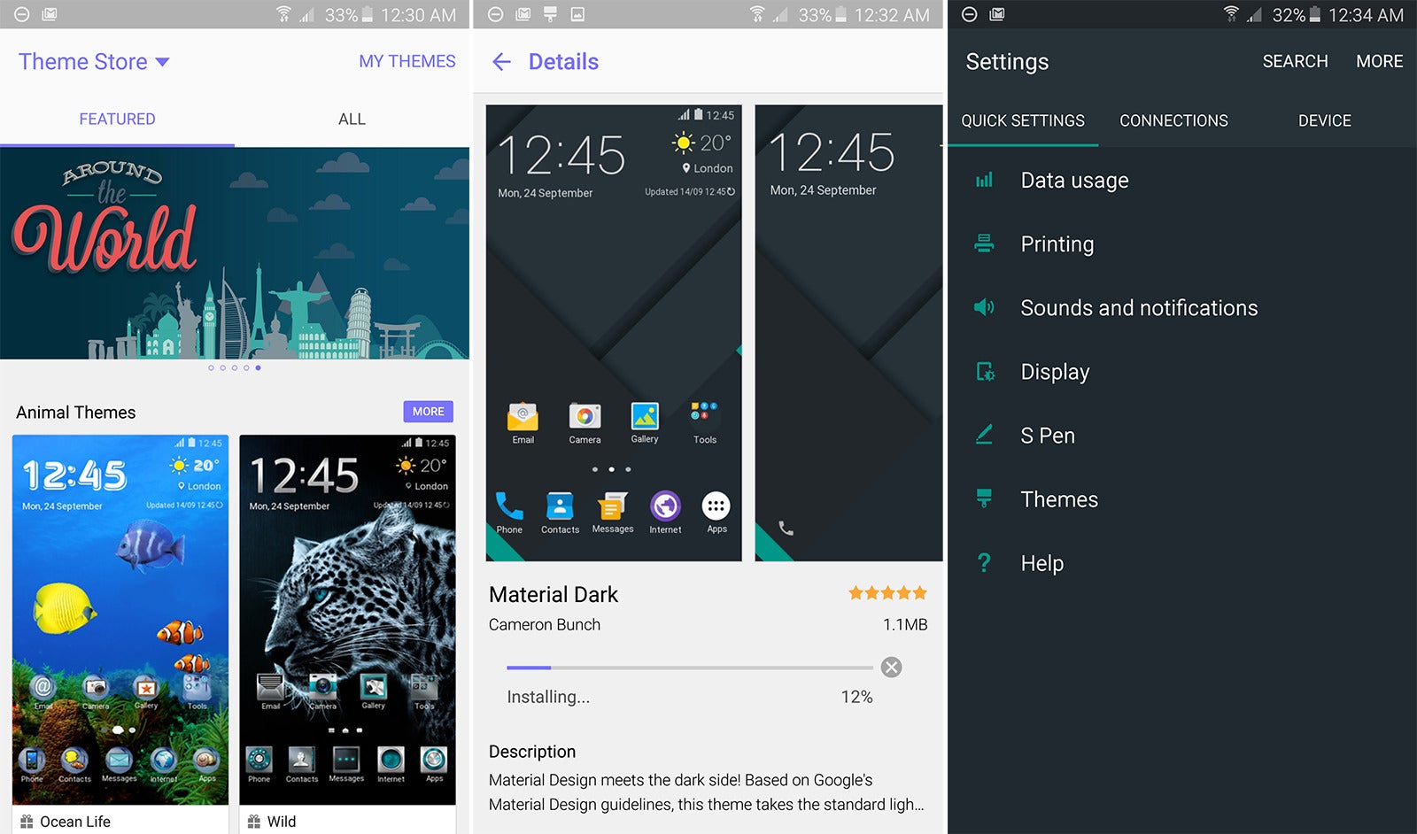 note 5 themes