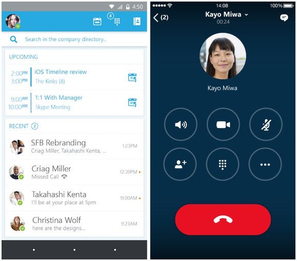 skype for business app