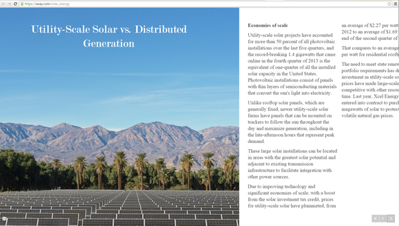 sway example future of solar 2
