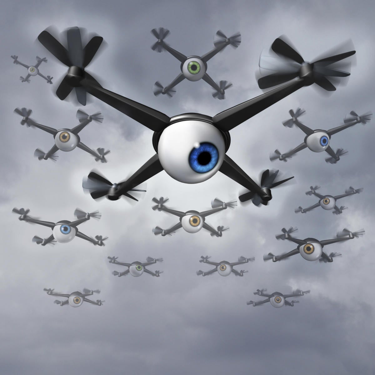 4 IT companies allowed to use commercial drones