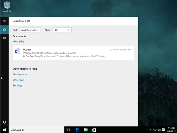 How to disable Bing web results in Windows 10's search | PCWorld