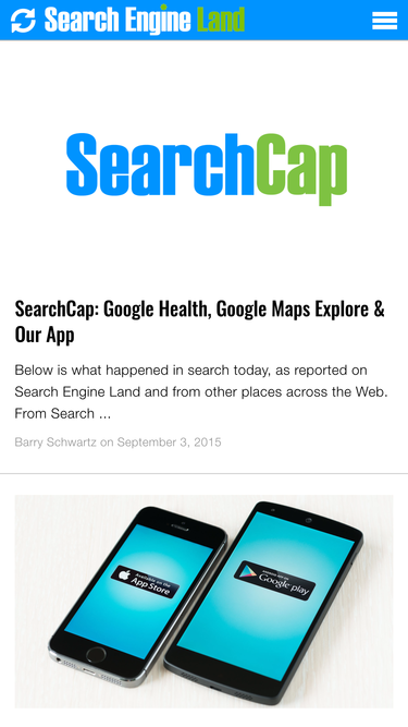 Search Engine Land iOS app