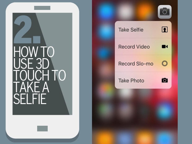 2 3d touch selfie