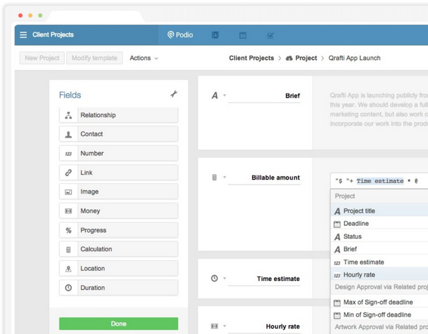 7 best PM apps - podio