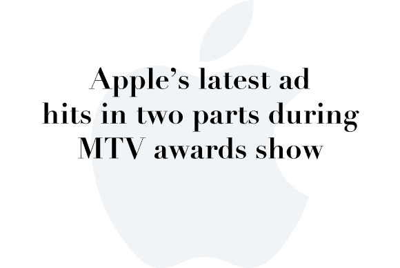 apple ads vma