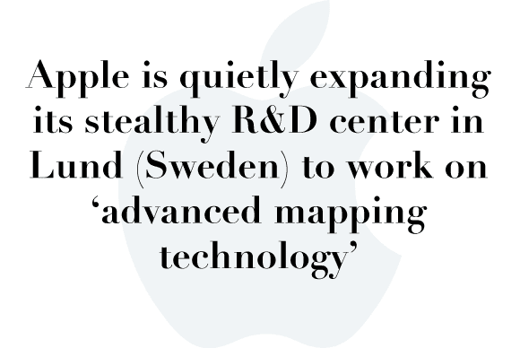 apple mapping sweden