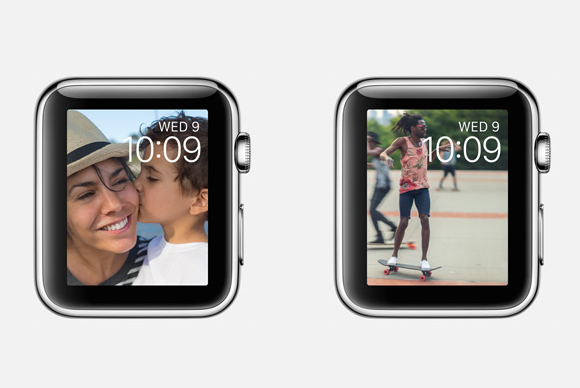 apple watch live photos
