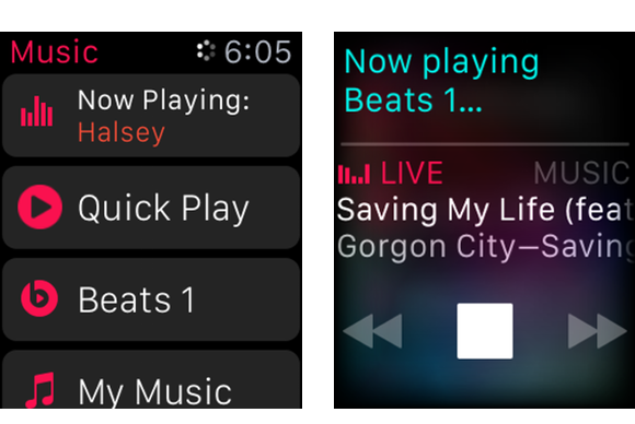 apple watch music
