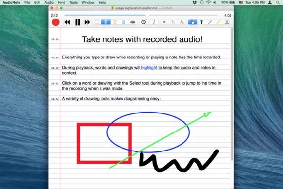 audionote