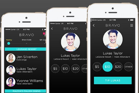 bravo tipping app