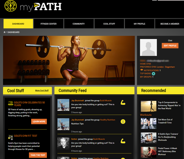 golds my path